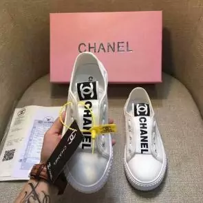 chanel chaussures wome price casual chaussures canvas chaussures logo white